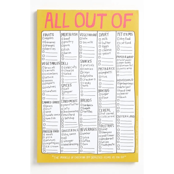 Knock Knock | Office | 42 Knock Knock All Out Of Pad Handlettered ...